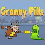 Granny Pills - Defend Cactuses