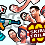 You Vs 100 Skibidi Toilets
